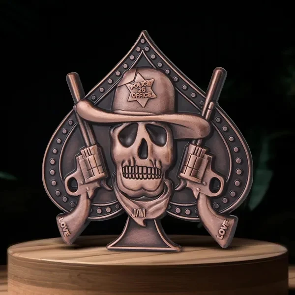 2" Die Cast 3D Pin 1