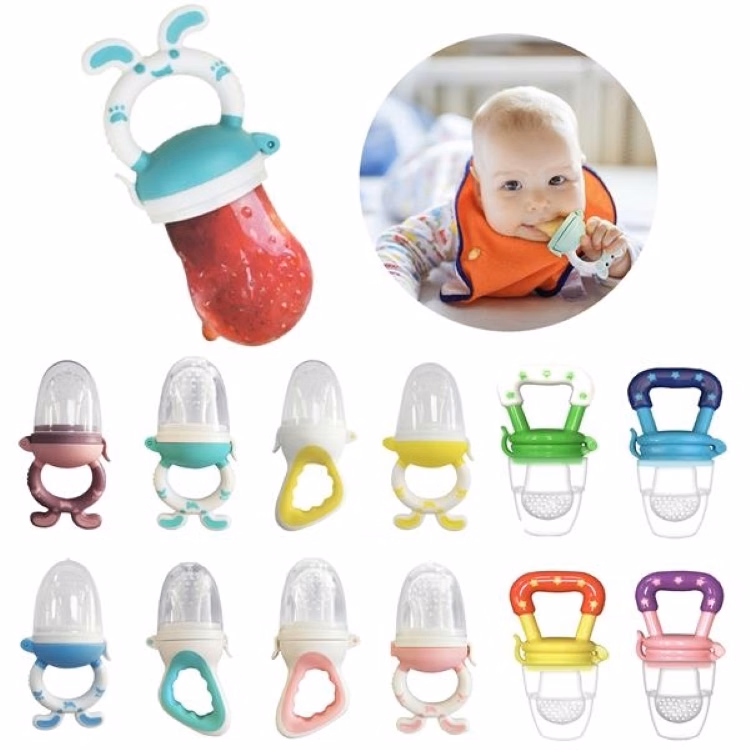Silicone Feeder and Teether coming up with a solution for freezing milk with a baby pacifier feeder