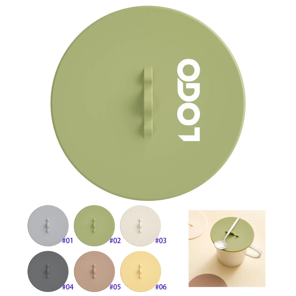 Silicone Cup Covers for Drinks 1