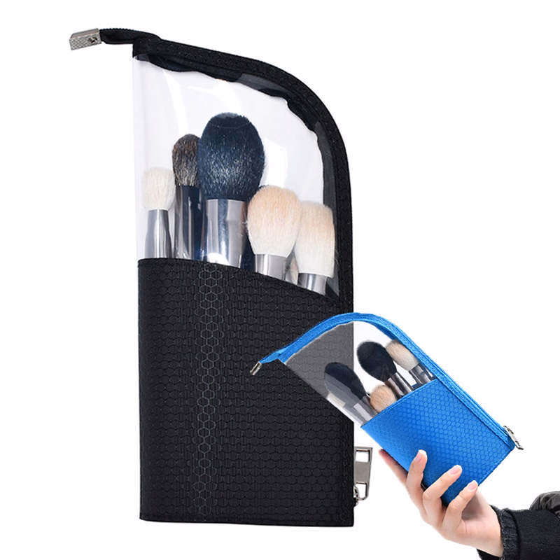 Portable Travel Makeup-Brush Organzier Bag
