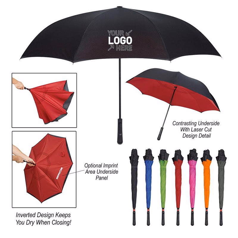 Reflective Edge Inversion Umbrella