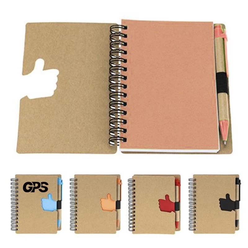 70 Pages Kraft Wood Notebook Kit 1