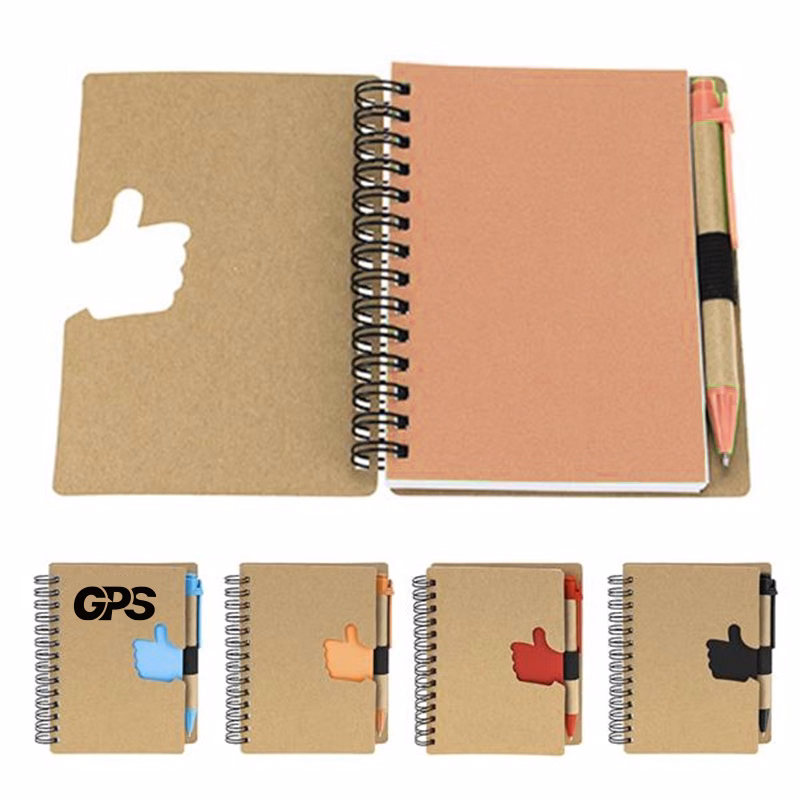 70 Pages Kraft Wood Notebook Kit