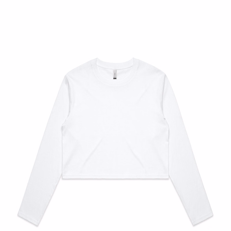 Wo's Crop L/S Tee | 4058