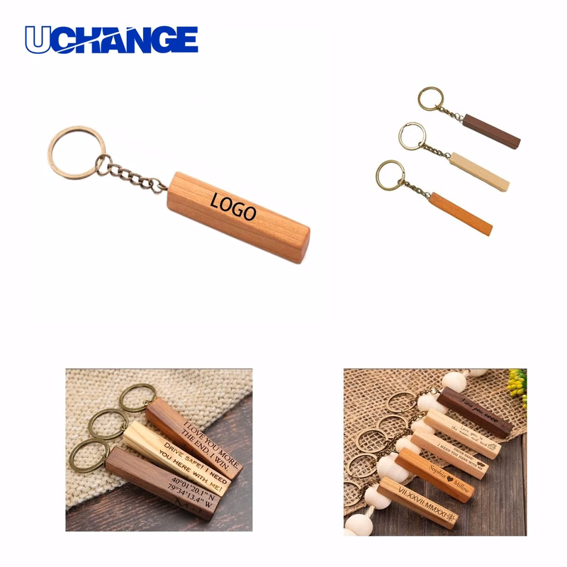 Eco-Friendly Wooden Keychain
