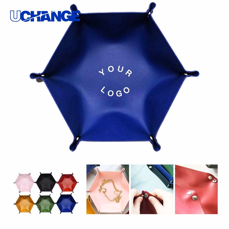 PU Leather Foldable Storage Container