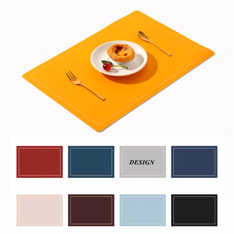 Leather Table Place Mat MOQ 10PCS