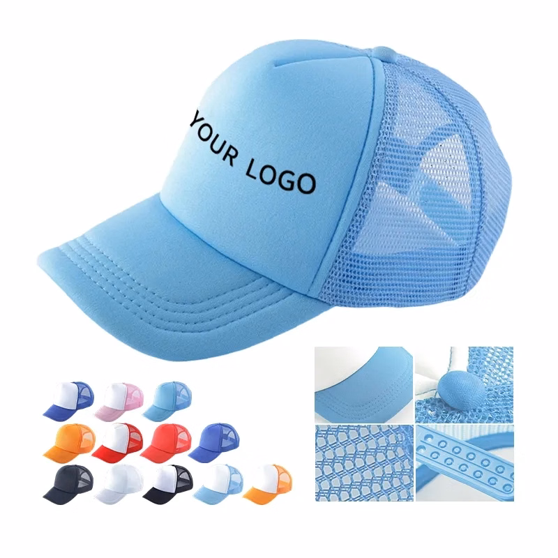 Mesh Back Five Panel Trucker Hat