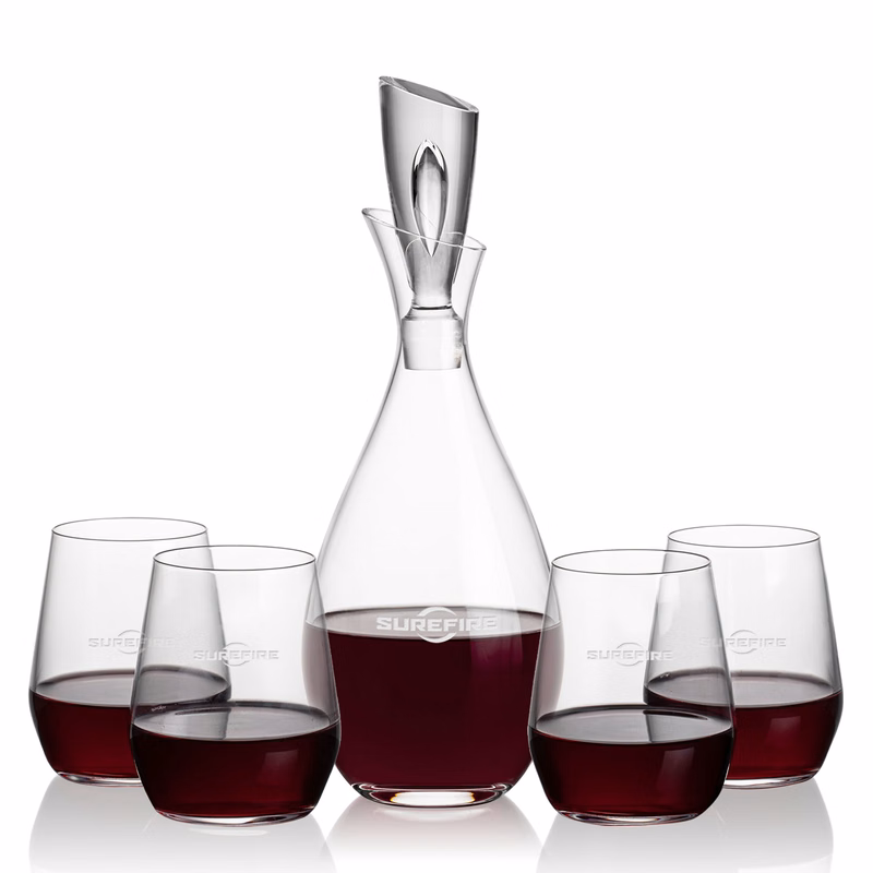 Juliette Decanter & Germain Stemless Wine