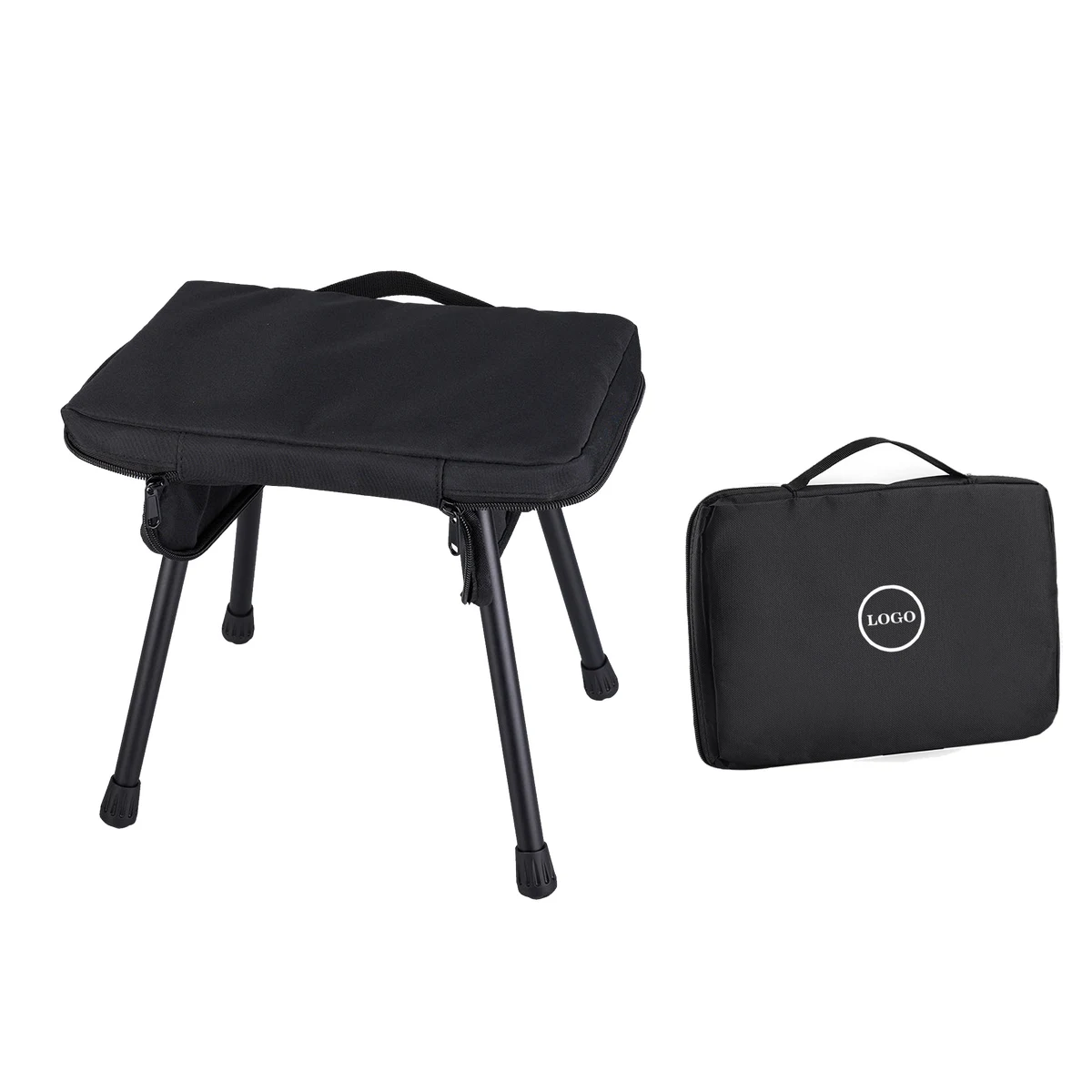 Outdoor Folding Camping Stool Pony Stool Storage Bag 1