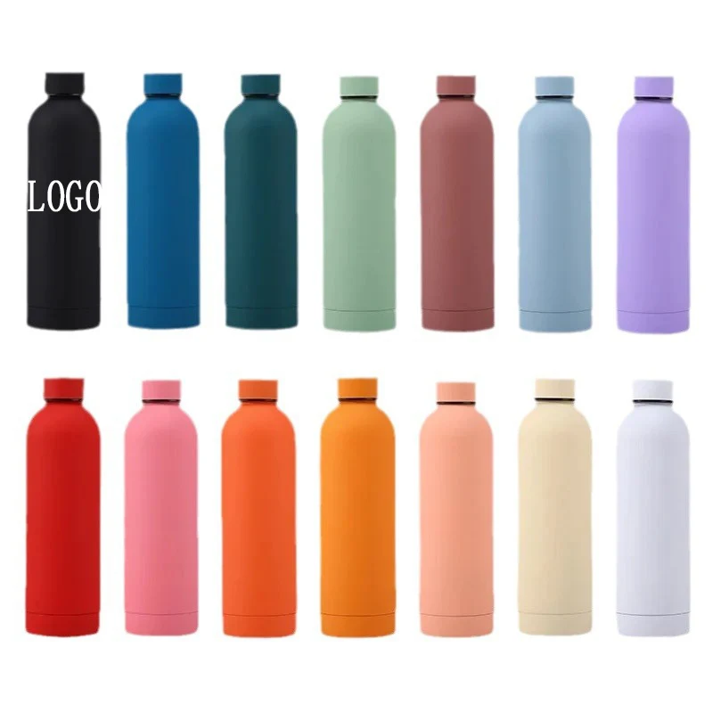 304 Stainless Steel Insulated Water Bottle, custom water bottle with logo imprint 1
