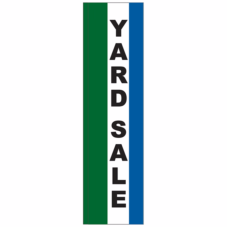 "YARD SALE" 3' x 12' Message Feather Flag