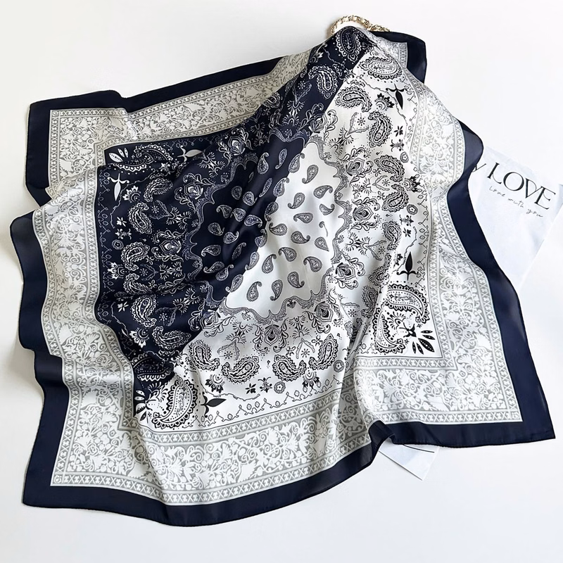 Full-Color Square Fashion Scarf