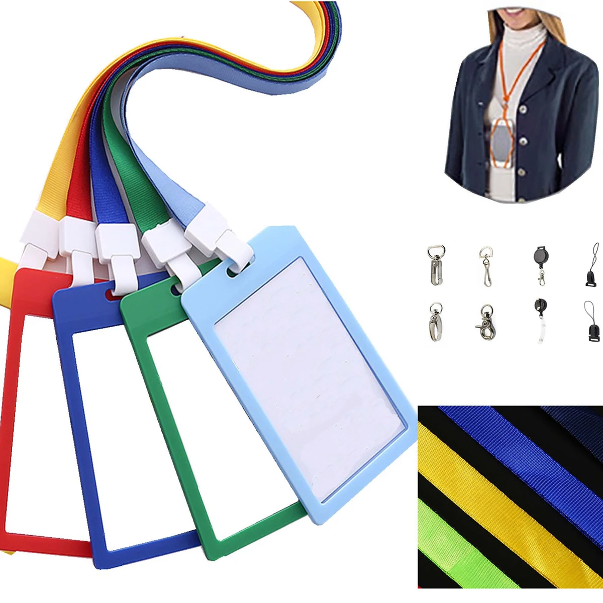 Polyester Cell Phone Lanyard Hold Mobile Phone And Card Pocket 1