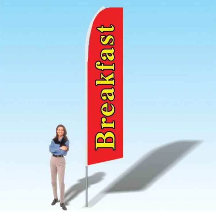 15FT Breakfast Advertising Banner Flag 1