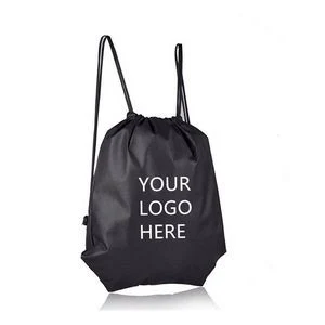 Student Drawstring Backpacks Canvas Bundle Pocket 1