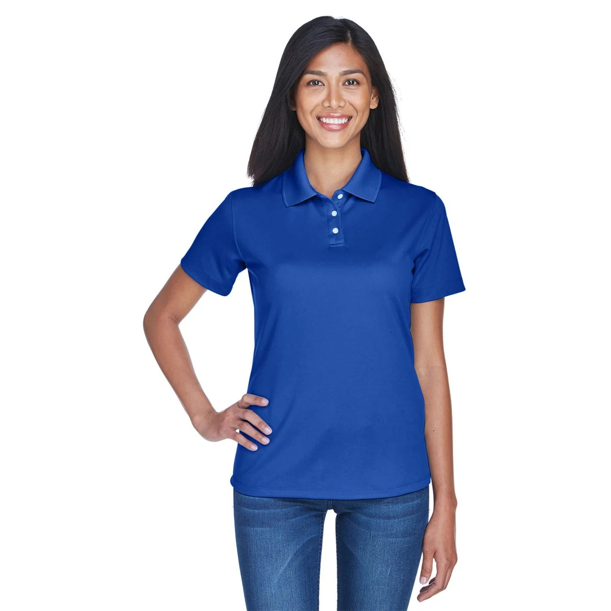 Women's Cool & Dry Stain-Release Performance Polo - 8445L 1