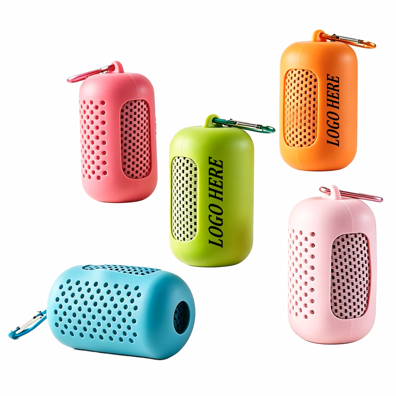 Mini Capsule Cooling Fiber Sports Towel