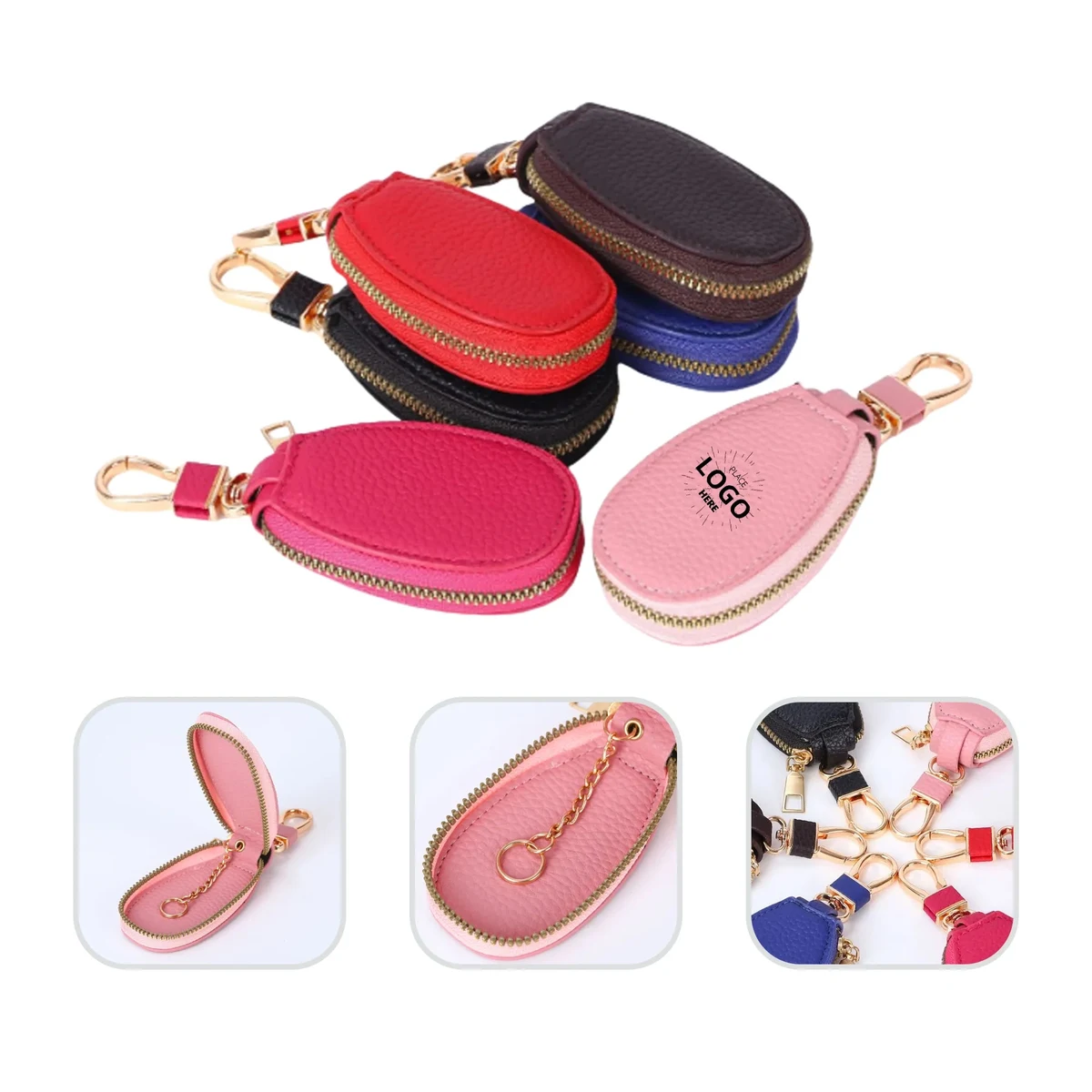 Leather Car Key Bag 1
