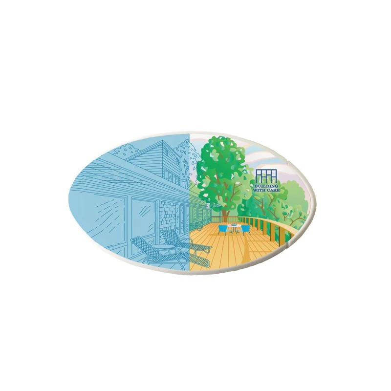 Oval Mint Card 1