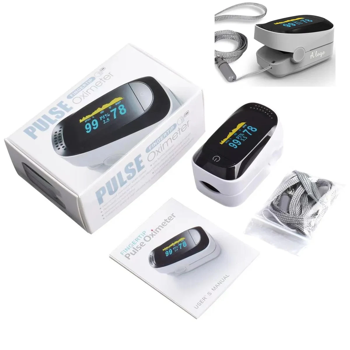SPO2 Oled Pulse Oximeter FDA Approved 1