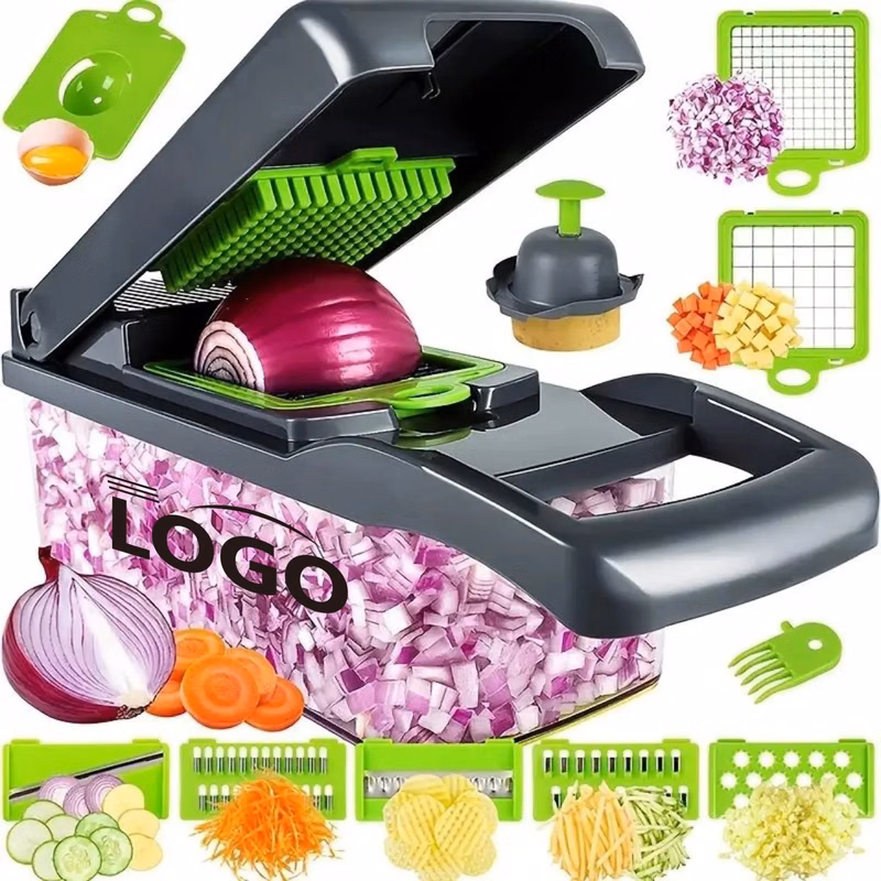 16-piece Set Mandoline Slicer Vegetable Chopper