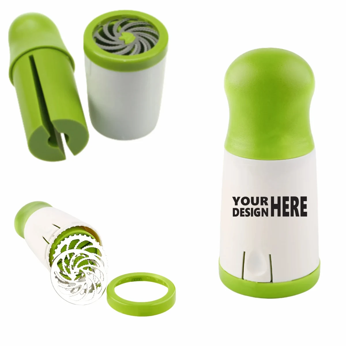 Manual White-Green Herb Chopper For Parsley & Spices 1