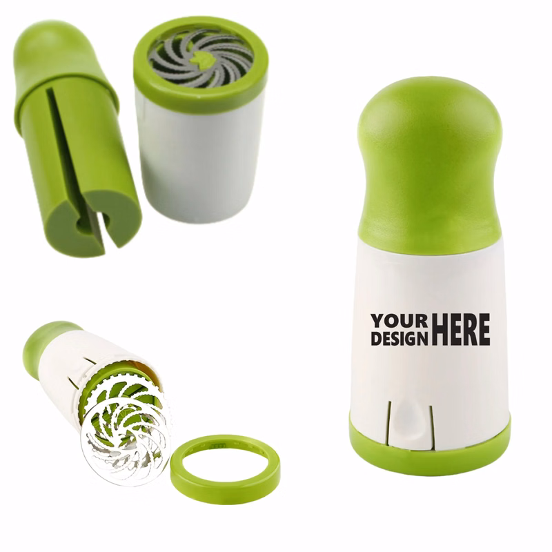 Manual White-Green Herb Chopper For Parsley & Spices