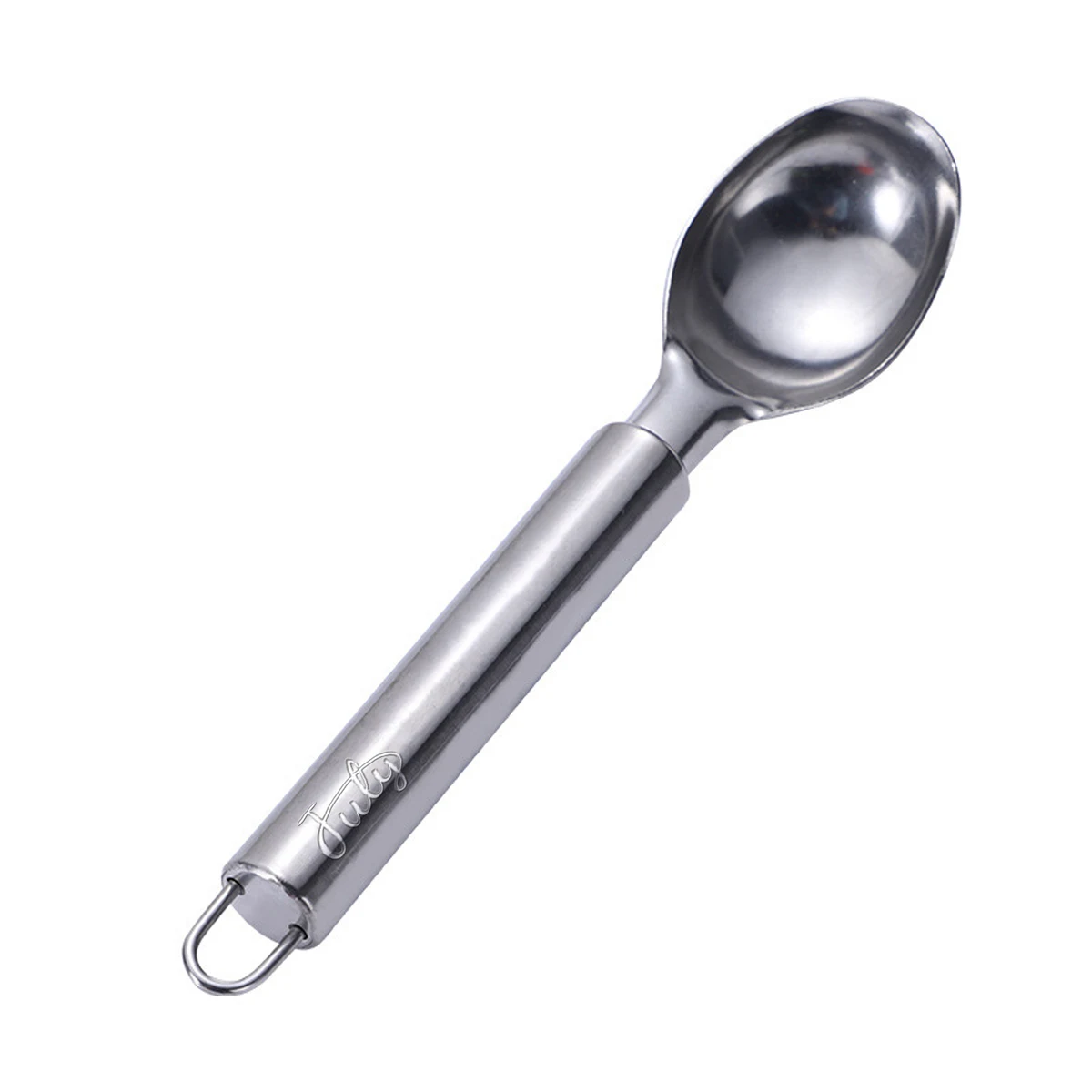 Deep Large Ice Cream Scoop Stainless Steel Hook Home Use 1
