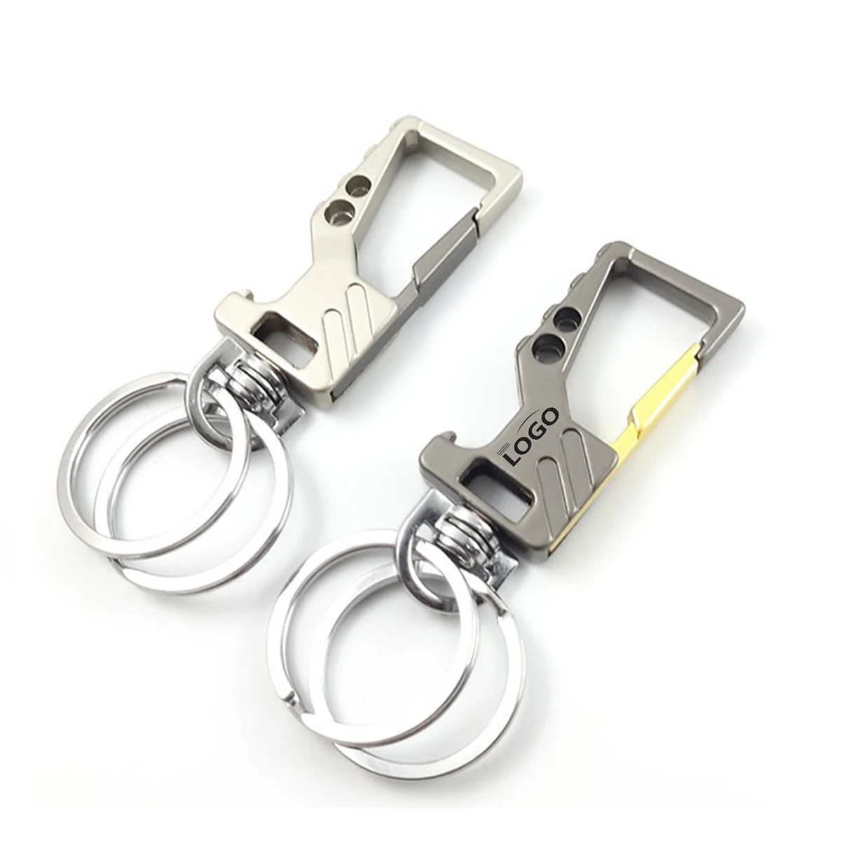Zinc Alloy Car Keychain With Bottle Opener 1