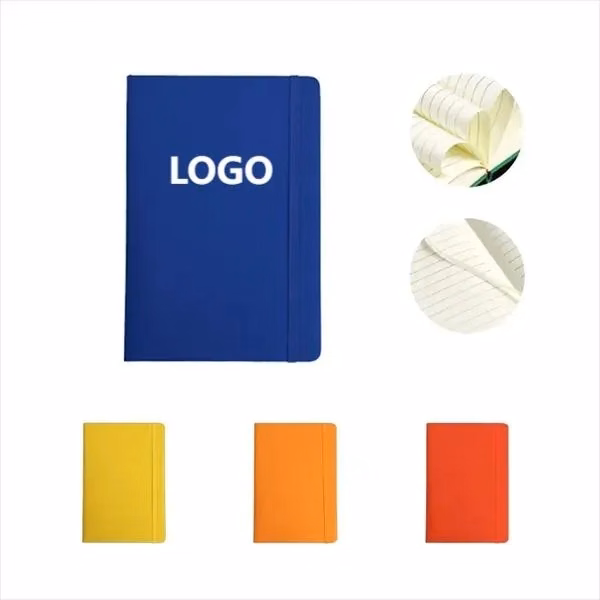 PU A5 Strap Notebook