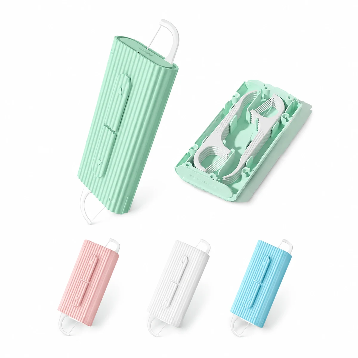 Floss Picks Dispenser Refillable 10 Pack 1