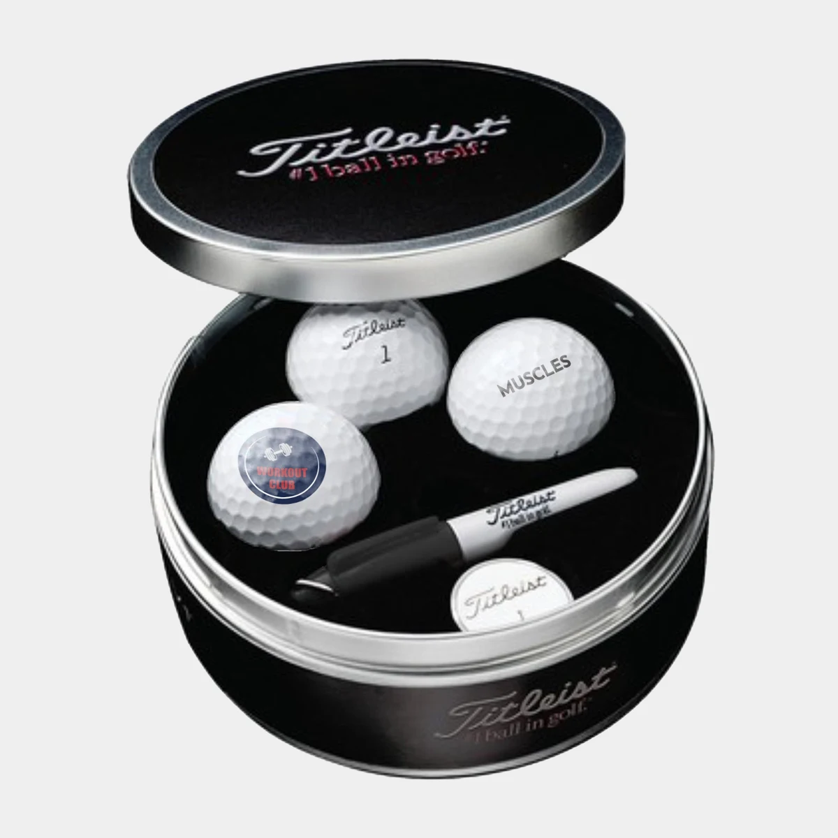 Titleist® Pro V1 Golf Ball Gift Tin Set 1