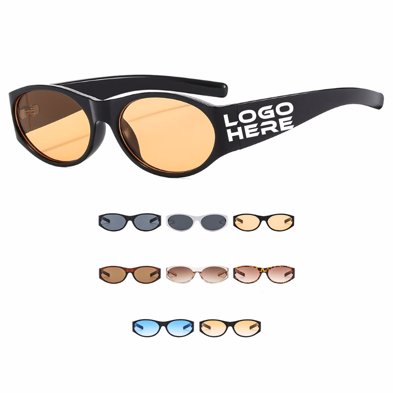 Elliptical Minimalist Sunglasses