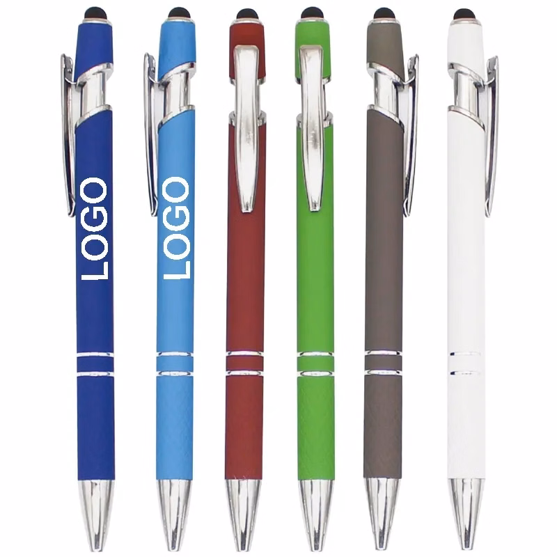 Coronado Rubberized Metal Stylus Pen