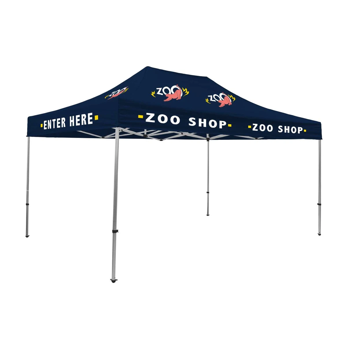 15' Premium Tent Kit (Imprinted, 12 Locations) 1