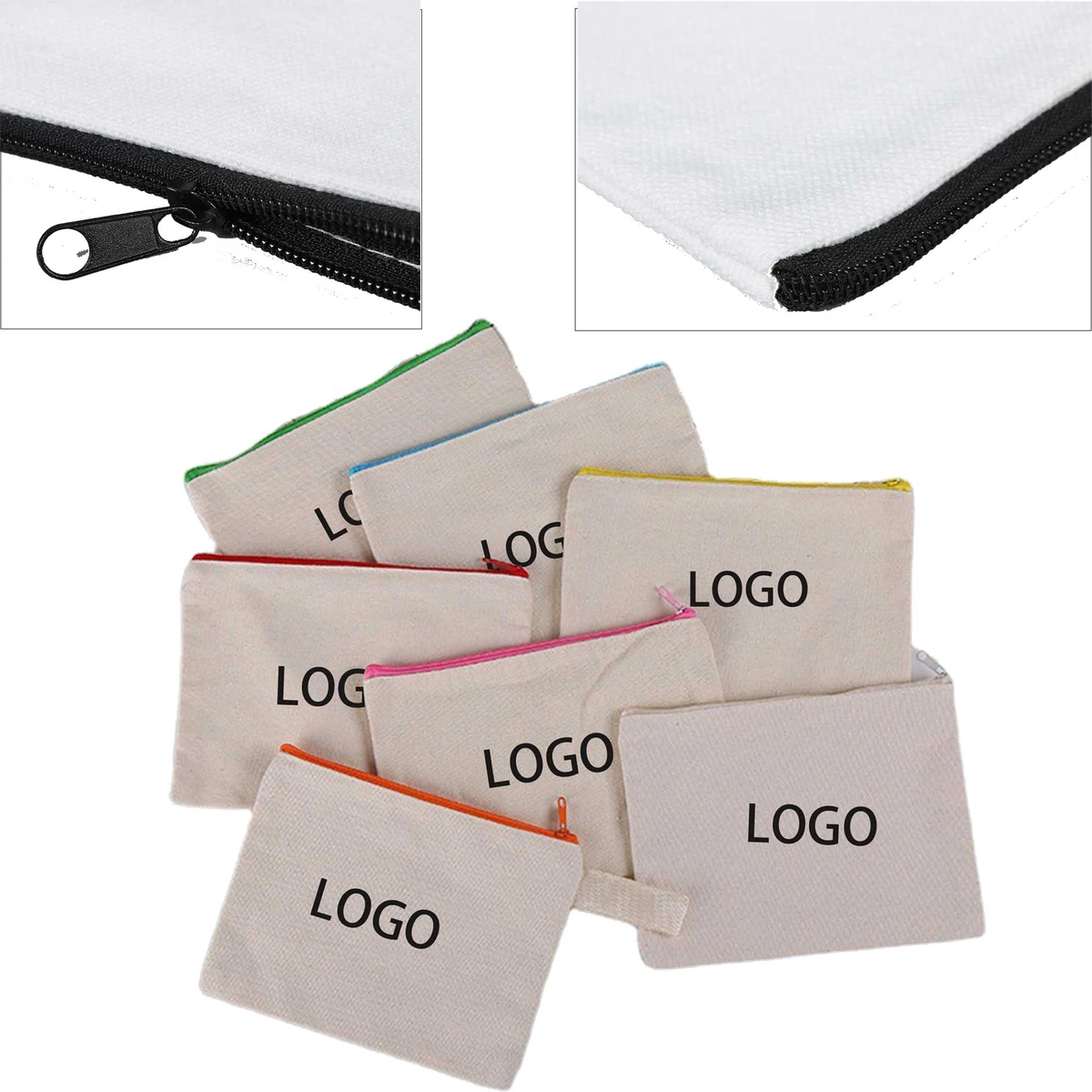Canvas Stationery and Cosmetic Organizer 1