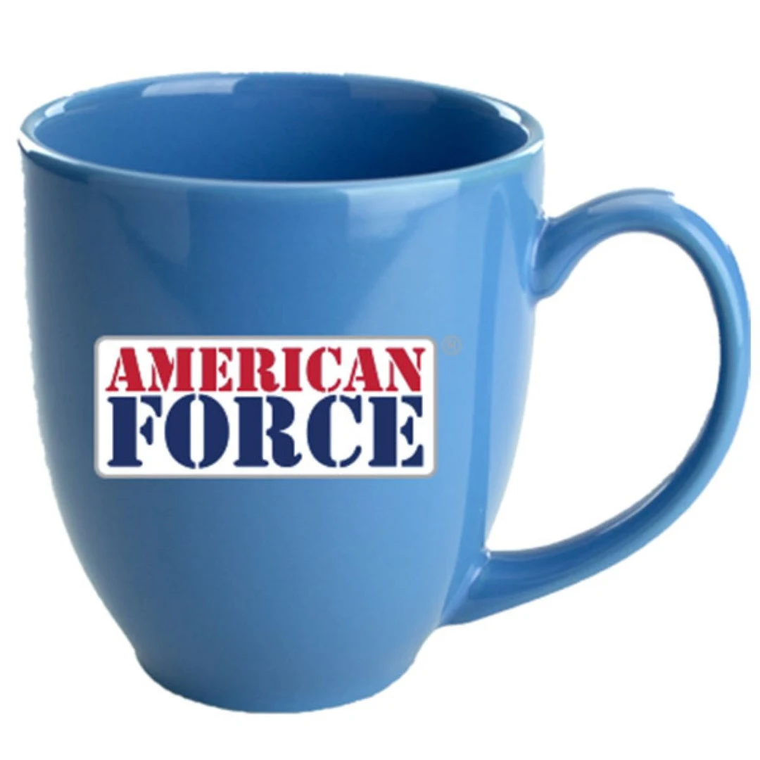 15 Oz St. Paul Fiesta Bistro Mug - Hawaiian Blue 1