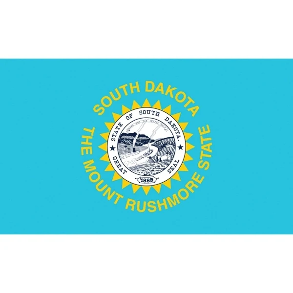 South Dakota Official Flag 1