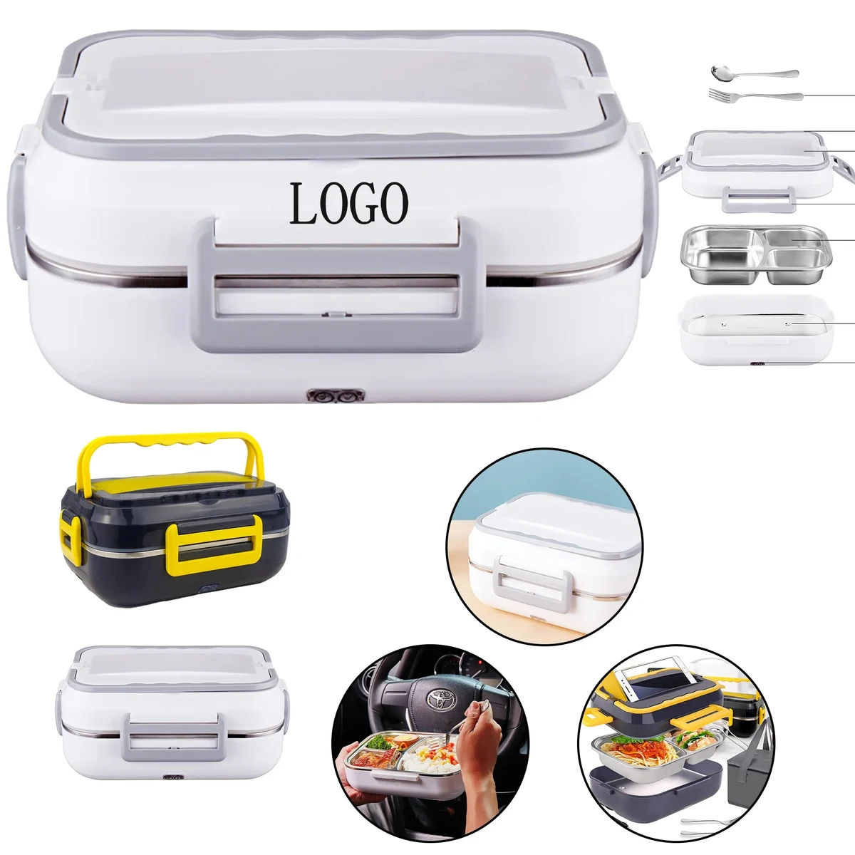 Electric Lunch Box Portable Insulation Gift 1