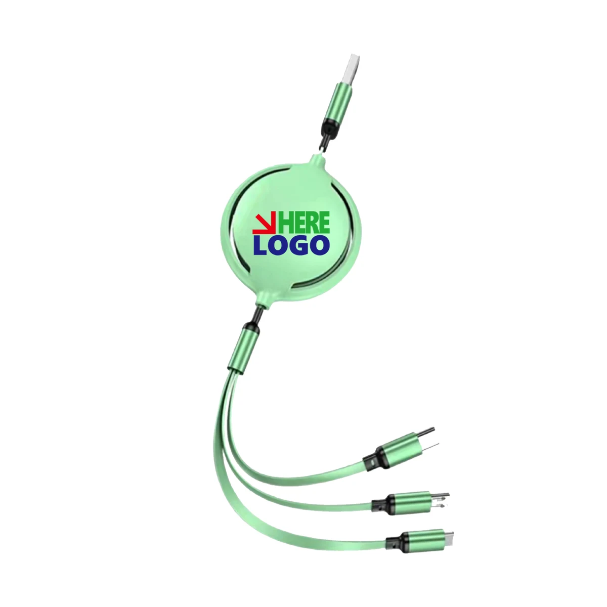 Triple-Function Silicone Charging Cord 1