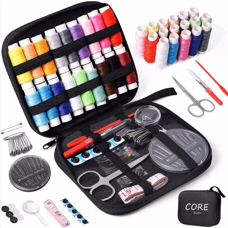Portable Sewing Kit with Case