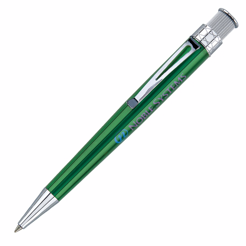 Emir-I Green Solid Brass Pen