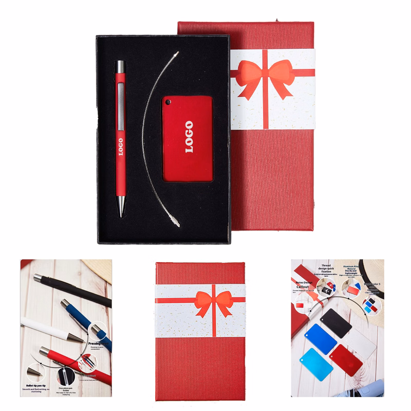 MOQ 10 pcs Personalized Travel Tag Set