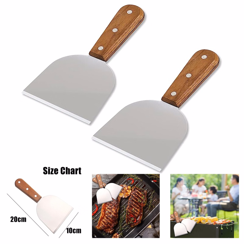 Stainless Steel Grill Spatula Scraper