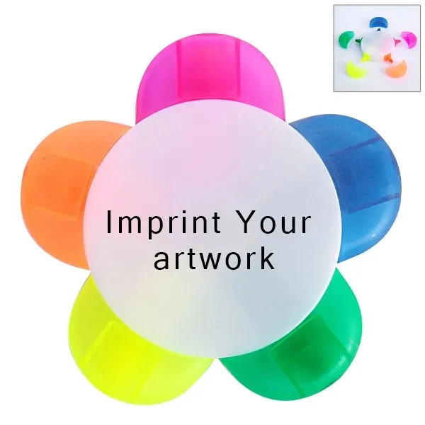 Custom flower Highlighter pen 1
