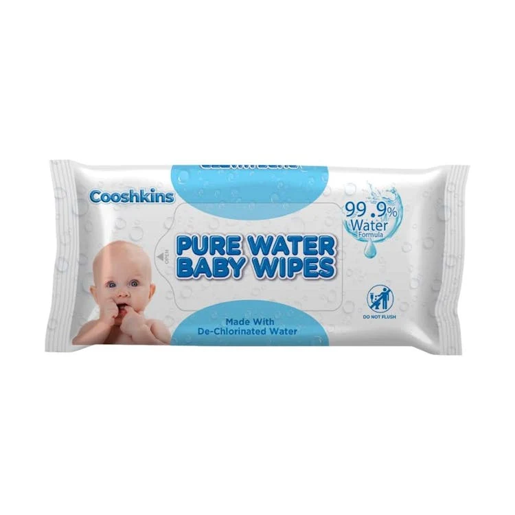 Baby Wipes - 99.9% Water De-Chlorinated 60 Count 1