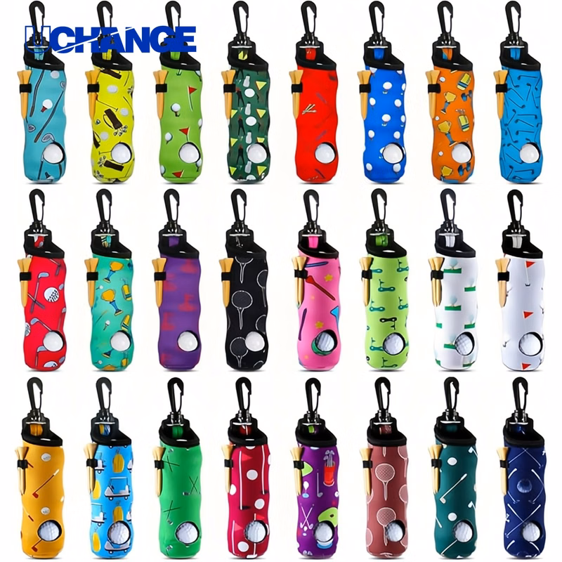 Golf Ball Tee Holder Pouch for Accessories