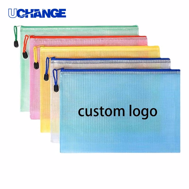 Translucent Waterproof Zipper Folder