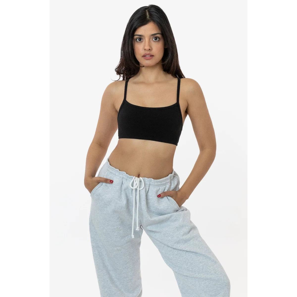 GARMENT DYE BASIC BRALETTE 1
